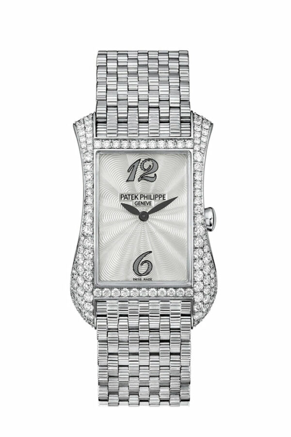 Patek Philippe Gondolo Serata Diamond Set White Gold Ladies Watch 4972/1G-001