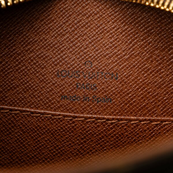 Brown LV Monogram Drouot Crossbody Bag - Image 6