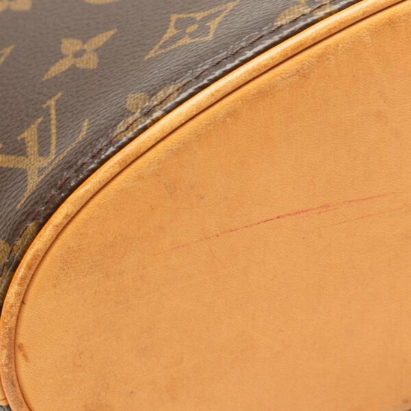 Brown LV Monogram Drouot Crossbody Bag - Image 8