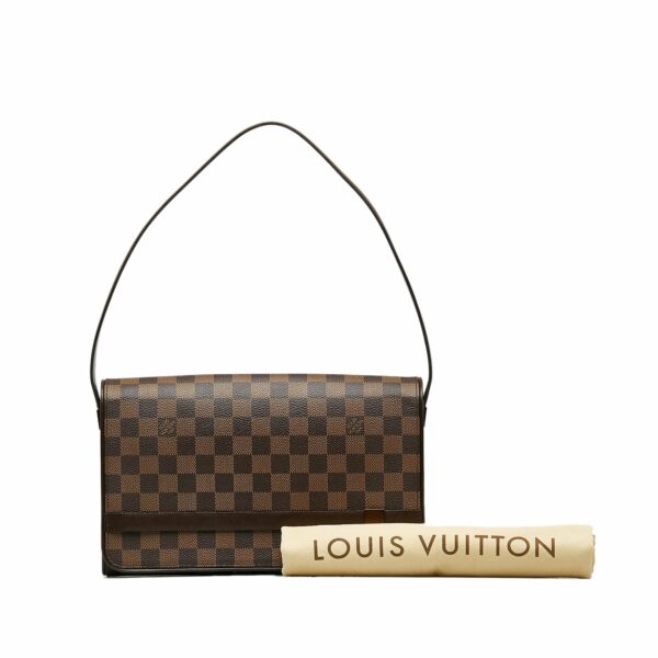 LV Tribeca Long Damier Ebene Canvas - Image 9