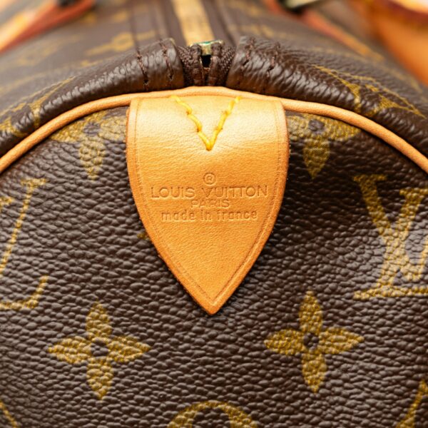 Brown LV Monogram Speedy 40 Boston Bag - Image 6