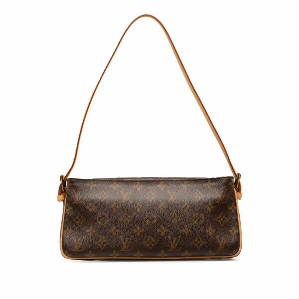 Brown LV Monogram Viva Cite MM Shoulder Bag - Image 3