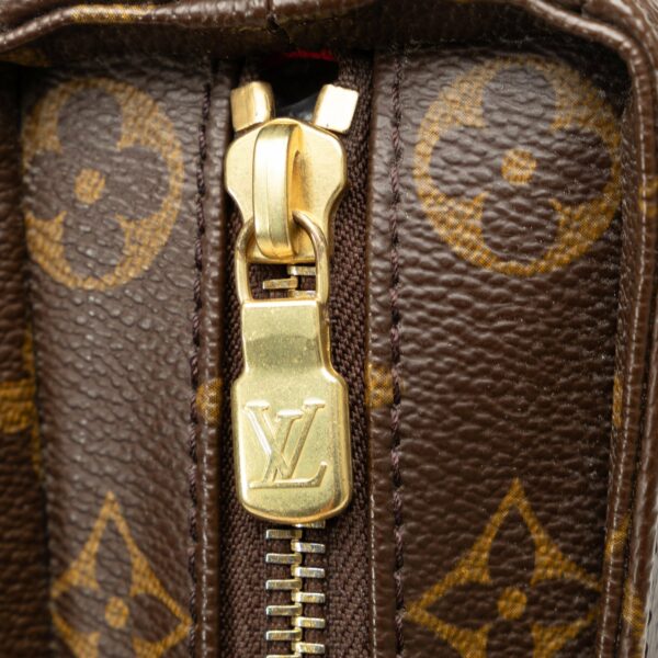 Brown LV Monogram Viva Cite MM Shoulder Bag - Image 8