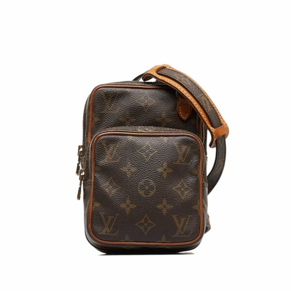 Brown LV Monogram Mini Amazone Crossbody Bag