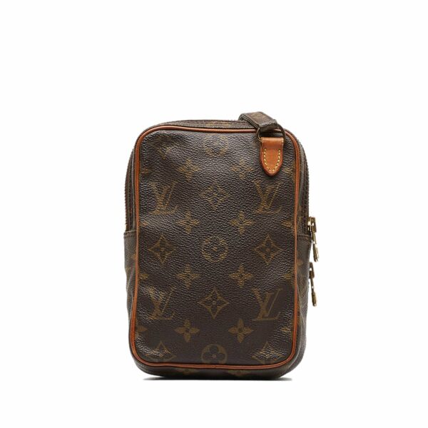 Brown LV Monogram Mini Amazone Crossbody Bag - Image 3