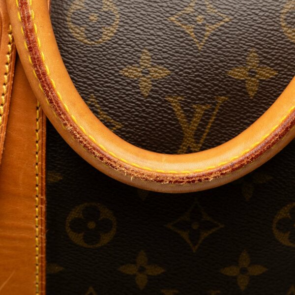 Brown LV Monogram Keepall 55 Travel Bag - Image 10