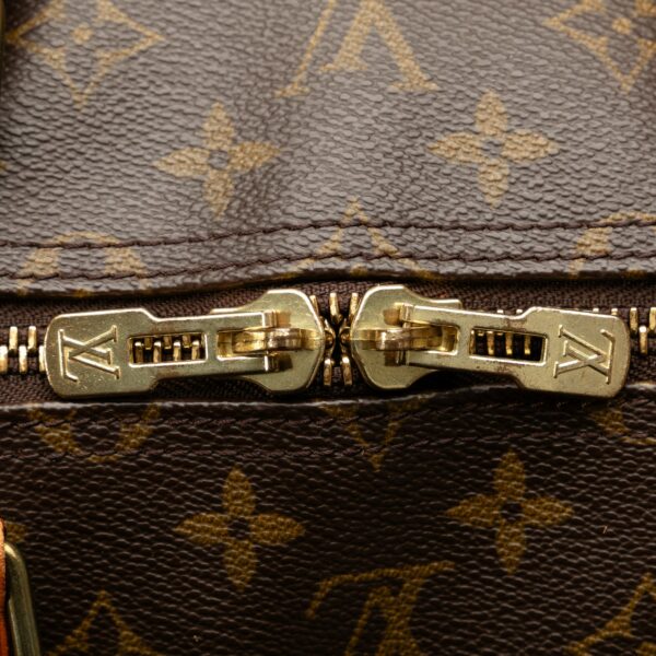 Brown LV Monogram Keepall 55 Travel Bag - Image 8