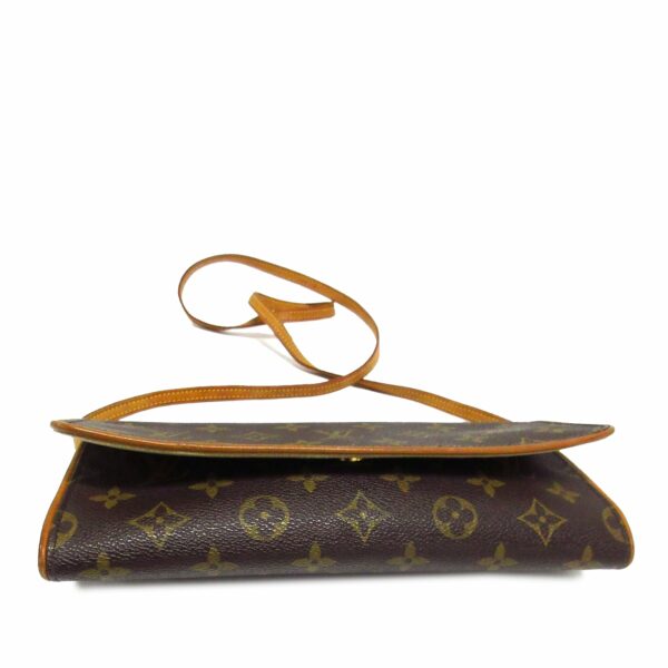 Brown LV Monogram Pochette Twin GM Crossbody Bag - Image 4