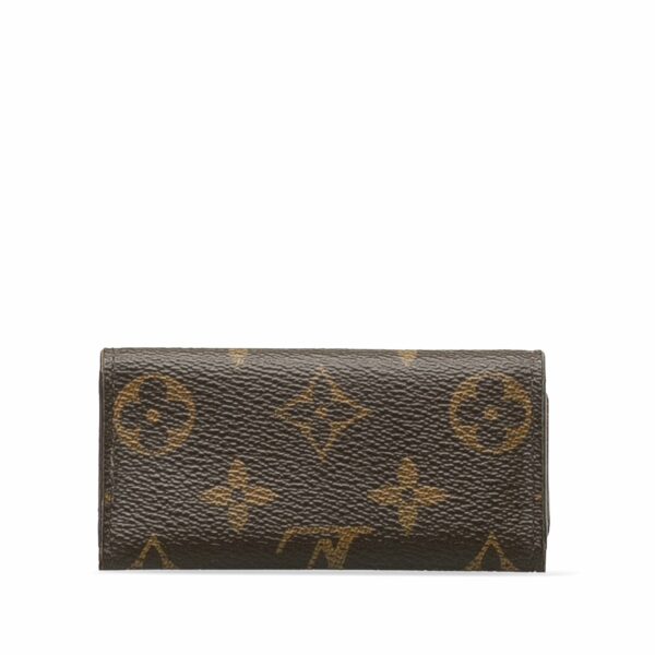 Brown LV Monogram 4 Key Holder - Image 3