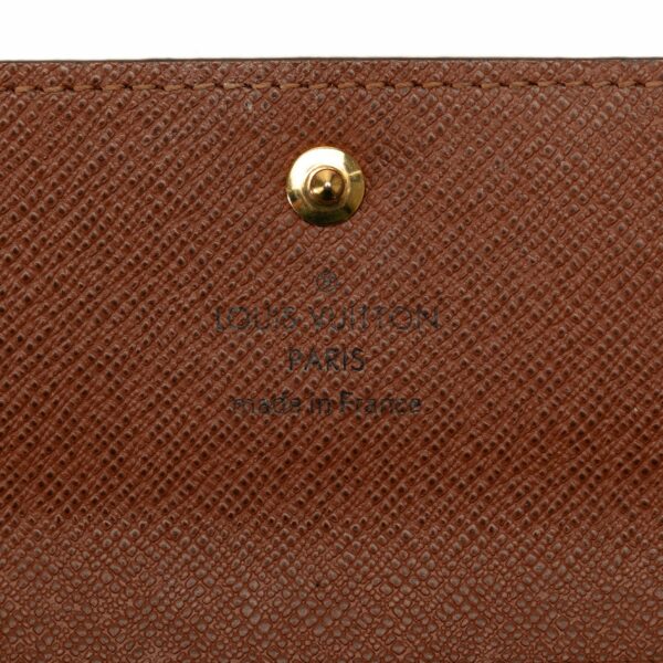 Brown LV Monogram 4 Key Holder - Image 6