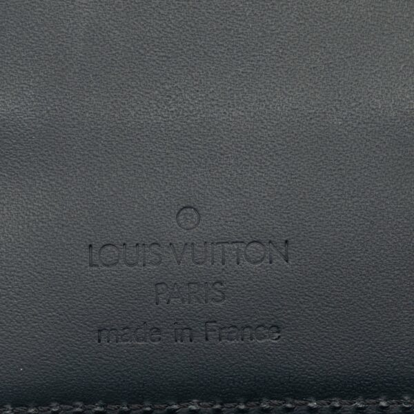 Black LV Damier Infini Notebook Cover - Image 6