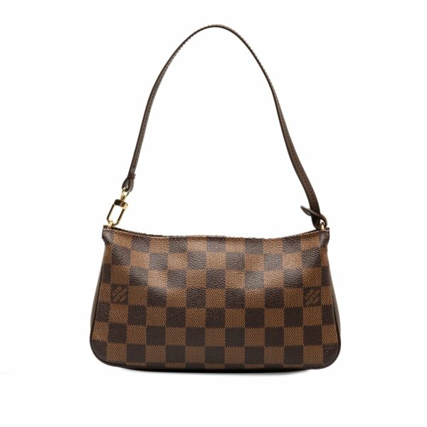 Brown LV Damier Ebene Navona Pouch