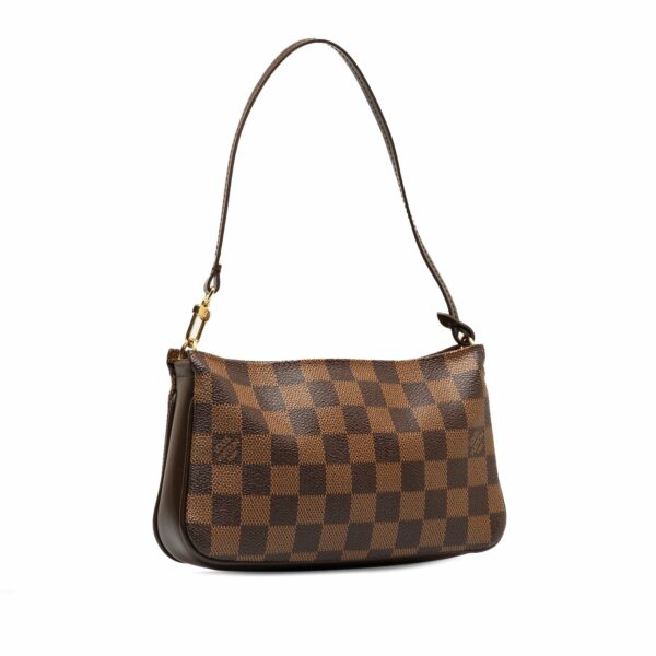 Brown LV Damier Ebene Navona Pouch - Image 2