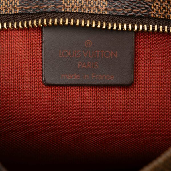 Brown LV Damier Ebene Navona Pouch - Image 6