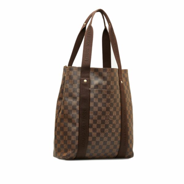 Brown LV Damier Ebene Cabas Beaubourg Tote Bag