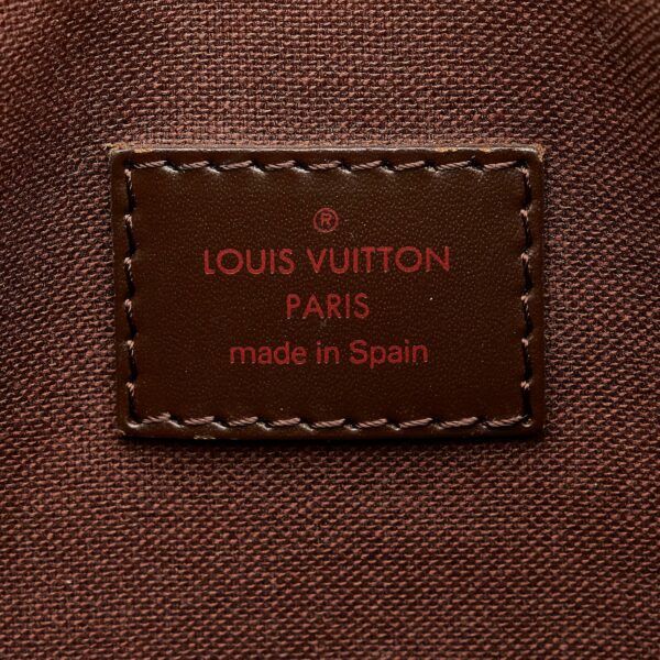 Brown LV Damier Ebene Cabas Beaubourg Tote Bag - Image 5