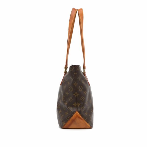 Brown LV Monogram Cabas Piano Tote Bag - Image 2