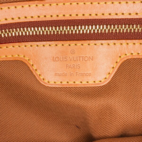 Brown LV Monogram Cabas Piano Tote Bag - Image 6