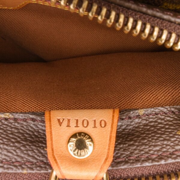 Brown LV Monogram Cabas Piano Tote Bag - Image 7