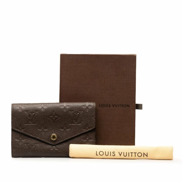 Brown LV Monogram Empreinte Portefeuille Curieuse Wallet - Image 15