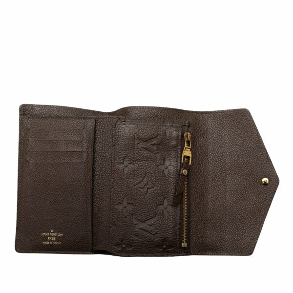 Brown LV Monogram Empreinte Portefeuille Curieuse Wallet - Image 5