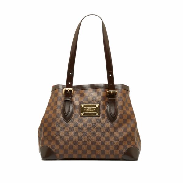 Brown LV Damier Ebene Hampstead PM Tote Bag - Image 11