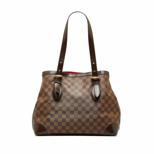 Brown LV Damier Ebene Hampstead PM Tote Bag - Image 2