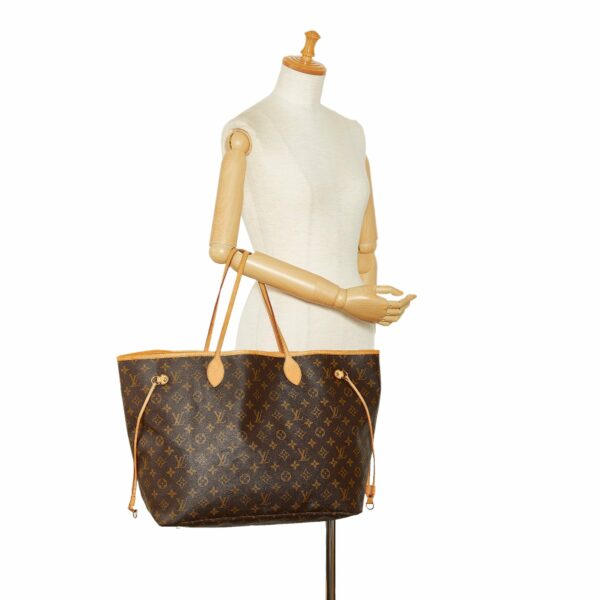 Brown LV Monogram Neverfull GM Tote Bag - Image 9