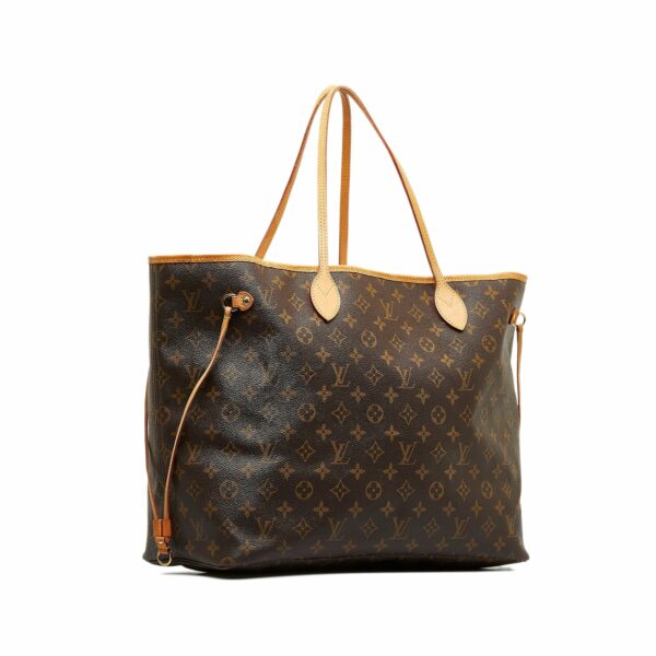 Brown LV Monogram Neverfull GM Tote Bag