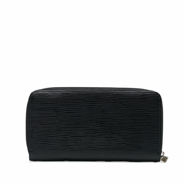 Black LV Epi Zippy Long Wallet - Image 3