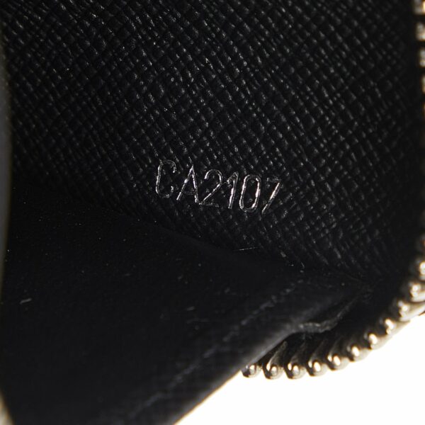 Black LV Epi Zippy Long Wallet - Image 8