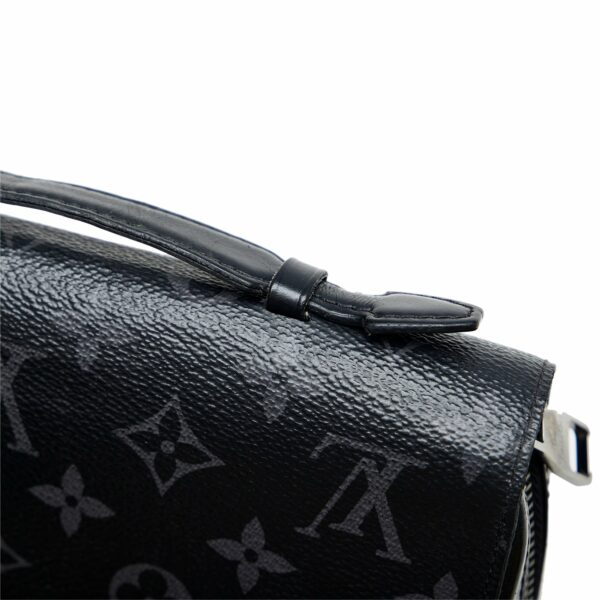 Black LV Monogram Eclipse Zippy XL Long Wallets - Image 11