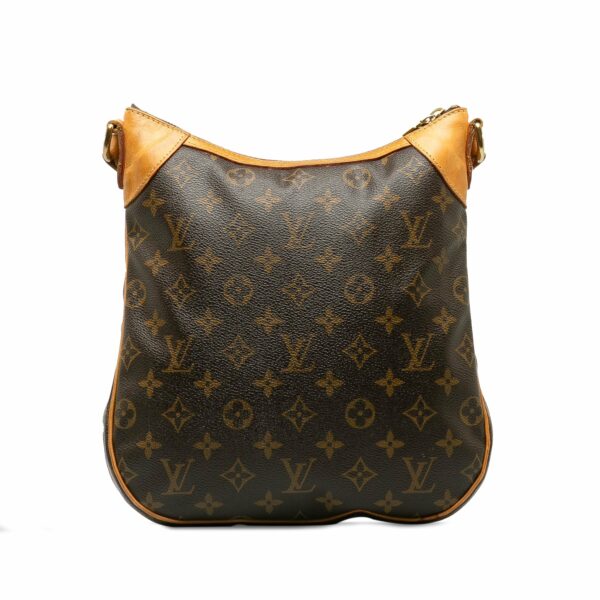 Brown LV Monogram Odeon MM Crossbody Bag - Image 3