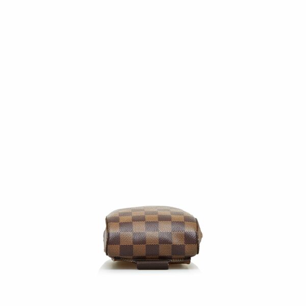 Brown LV Damier Ebene Geronimos Crossbody Bag - Image 4