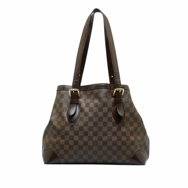 Brown LV Damier Ebene Hampstead MM Tote Bag - Image 2