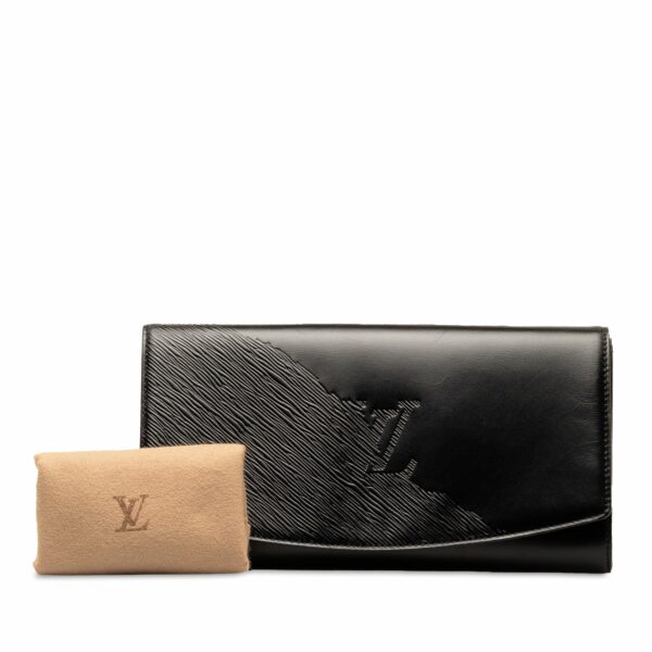 Black LV Opera Aegean Clutch - Image 12