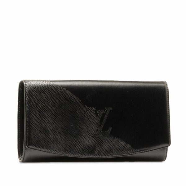 Black LV Opera Aegean Clutch - Image 2