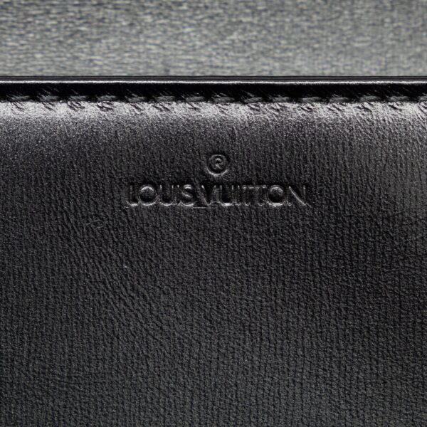 Black LV Opera Aegean Clutch - Image 7