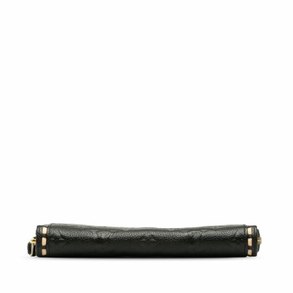 Black LV Monogram Empreinte Zippy Wallet - Image 4