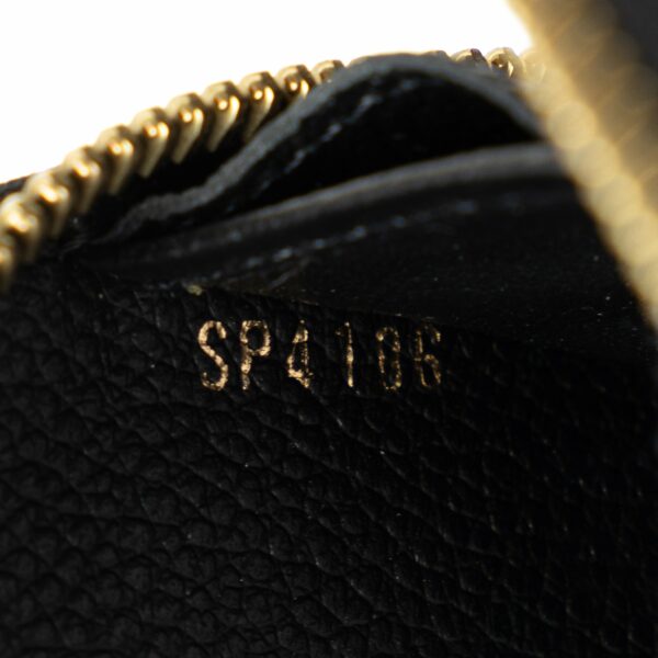 Black LV Monogram Empreinte Zippy Wallet - Image 9