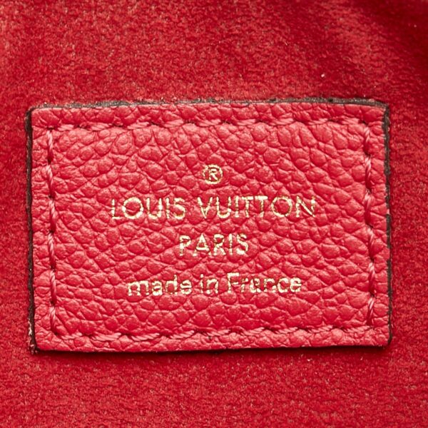 Red LV Monogram Empreinte Twice Crossbody Bag - Image 7