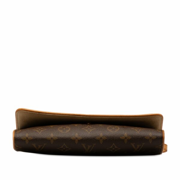 Brown LV Monogram Pochette Twin GM Crossbody Bag - Image 4