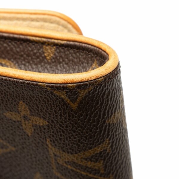 Brown LV Monogram Pochette Twin GM Crossbody Bag - Image 8