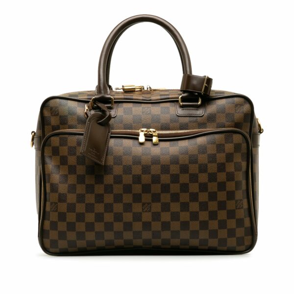 Brown LV Damier Ebene Icare Business Bag