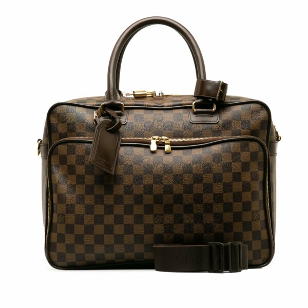 Brown LV Damier Ebene Icare Business Bag - Image 12