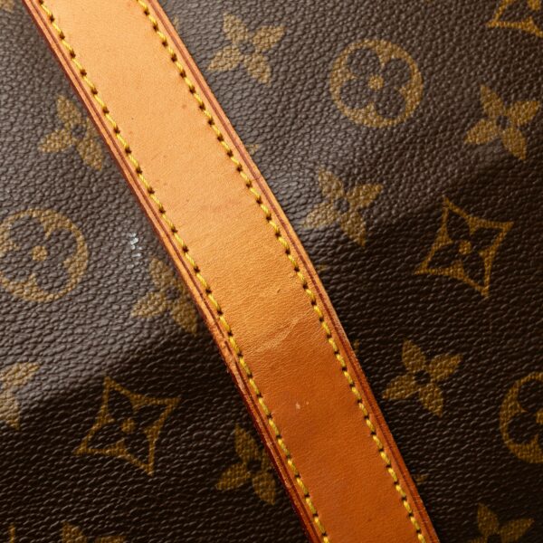 Brown LV Monogram Keepall 60 Travel Bag - Image 10