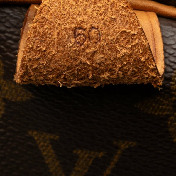 Brown LV Monogram Keepall 60 Travel Bag - Image 7