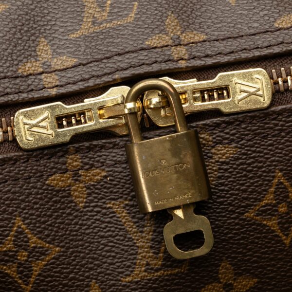 Brown LV Monogram Keepall 60 Travel Bag - Image 9