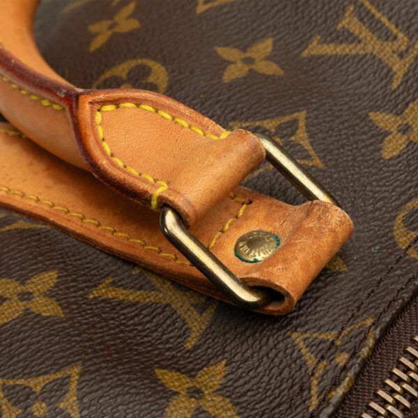 Brown LV Monogram Keepall 55 Travel Bag - Image 9