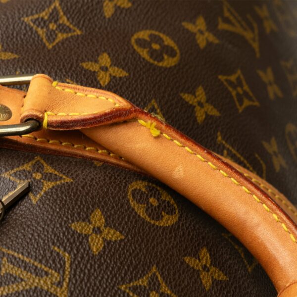 Brown LV Monogram Keepall 55 Travel Bag - Image 13